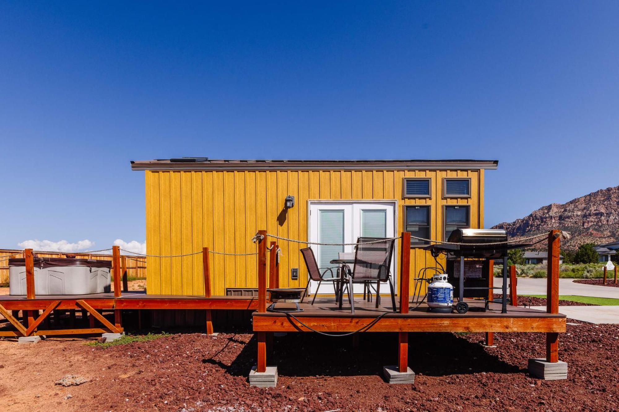 Desert Oasis Tiny Home Apple Valley Dış mekan fotoğraf